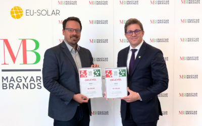 Ismételten Díjazott az EU-SOLAR! Két Kategóriában is MagyarBrands díjazottak lettünk!